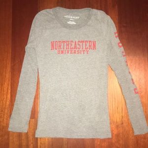 northeastern university long sleeve t-shirt